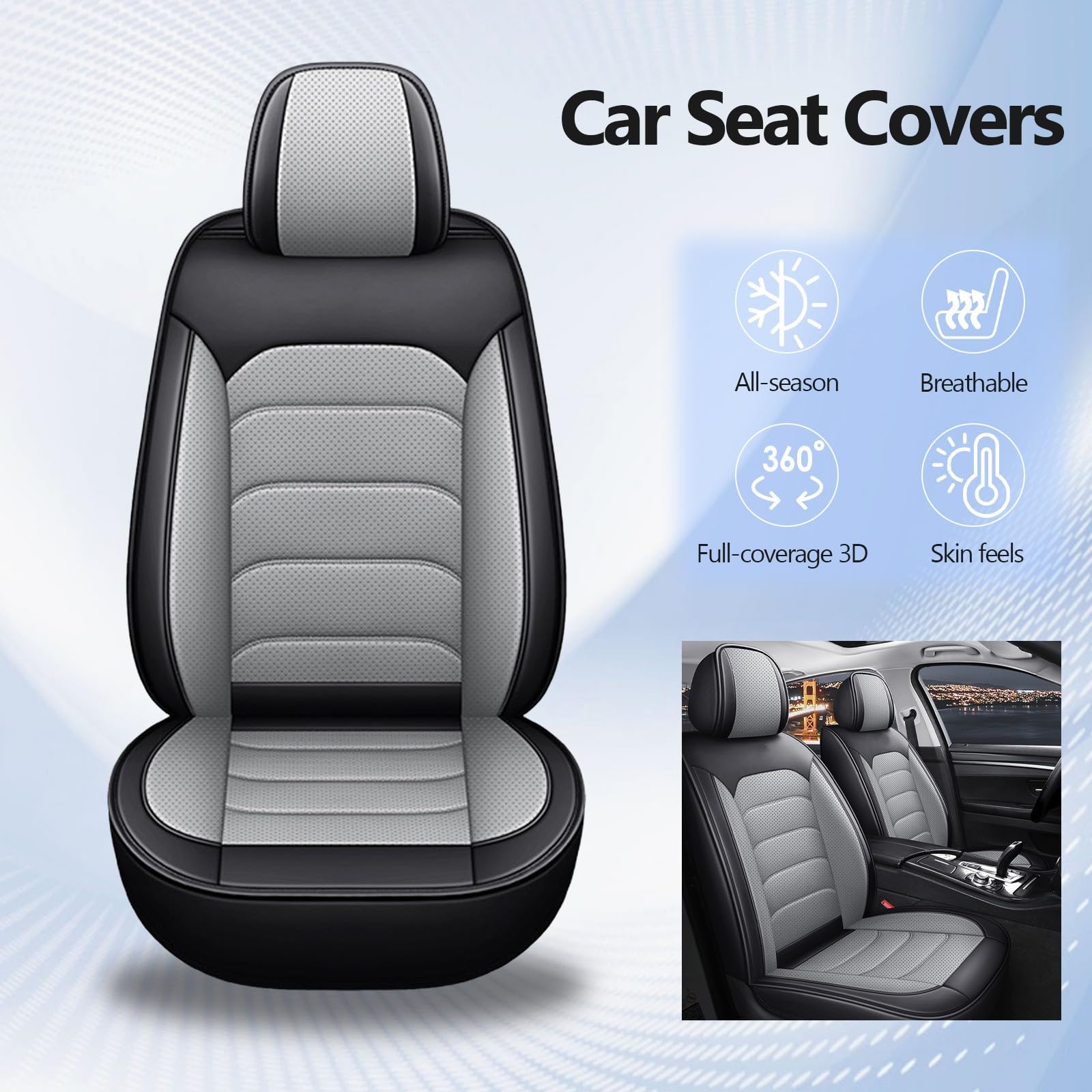 Auto Set Coprisedili per Audi Q2 2016-2022