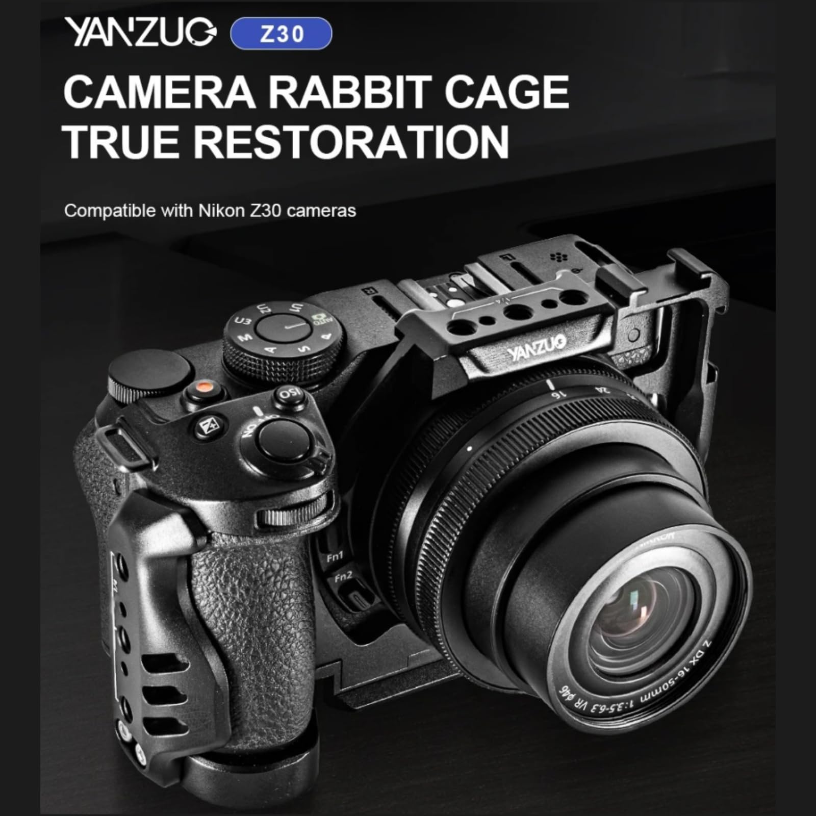 Amazon | YANZUO 140g 超軽量アルミニウム合金カメラケージ Nikon Z30