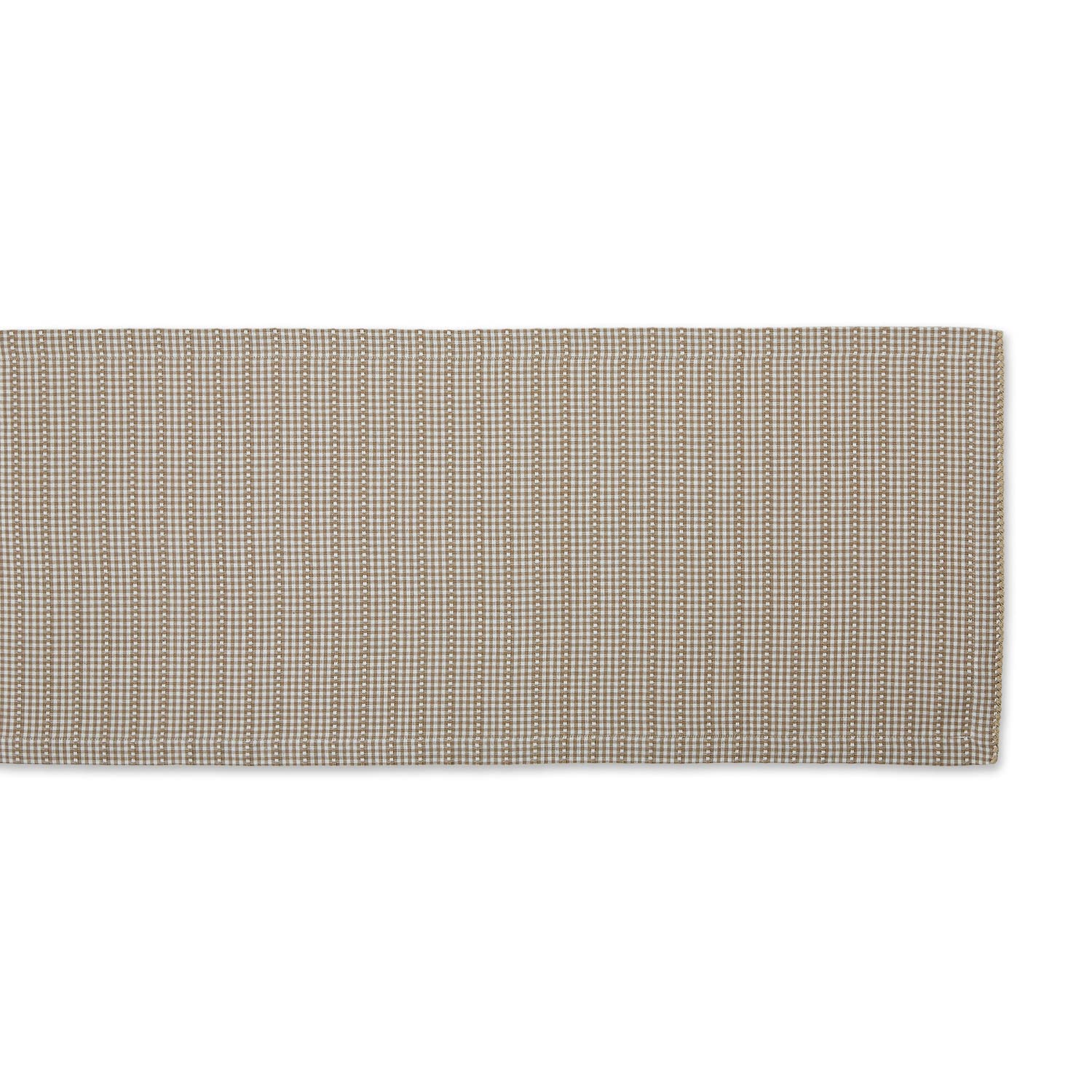 DII Runner Da Tavolo In Cotone Color Pietra – 35,6 X 182,9 Cm – Lavabile In Lavatrice – Per Tavoli 4/6 Persone - 2