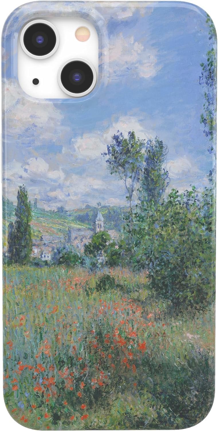 Casely iPhone 13 Case | Monets View | The Met Museum Phone Case | Classic Case Compatible with MagSafe
