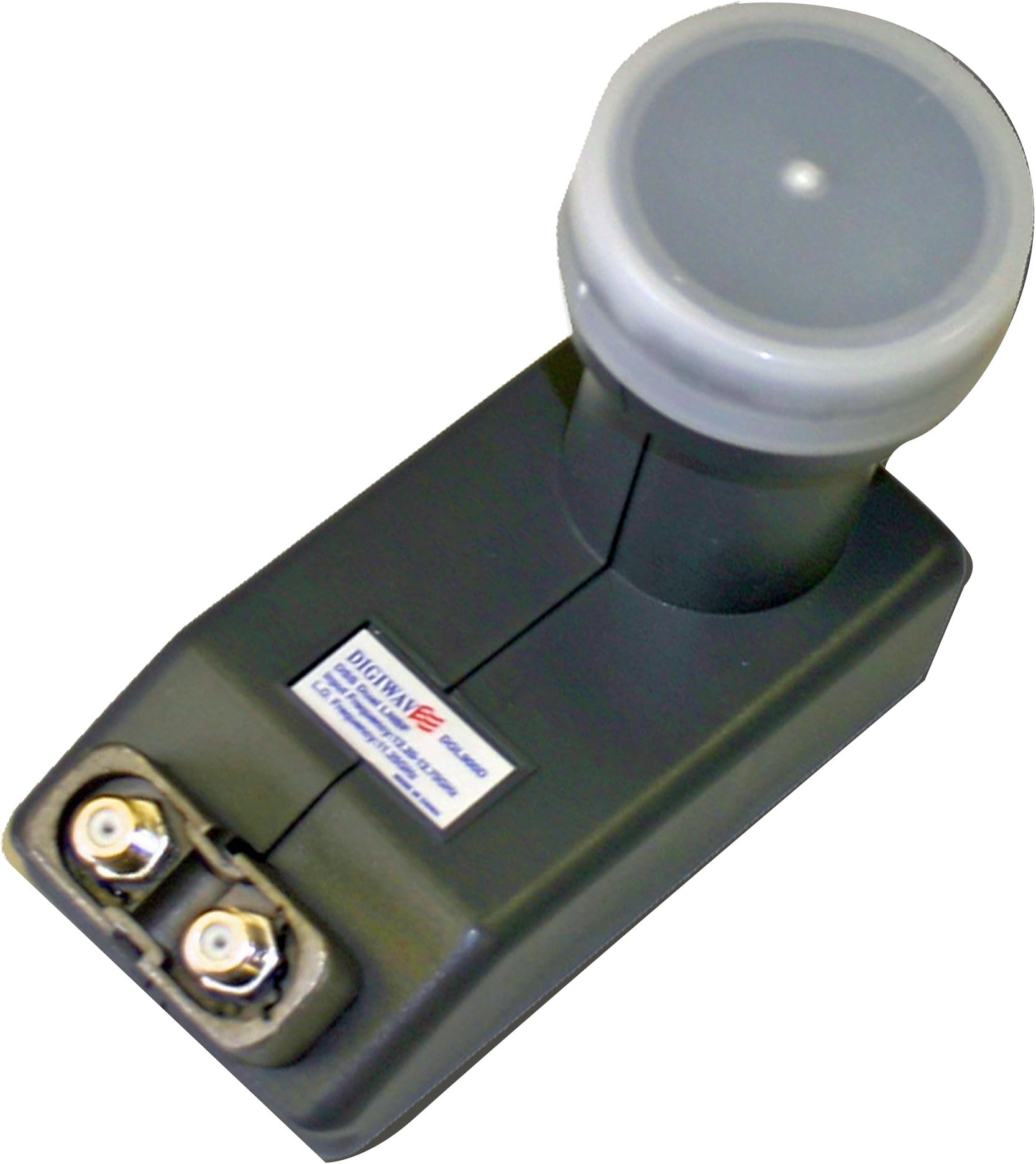 Homevision Technology DGL1189S Circular & Linear Dual LNBF, Gray