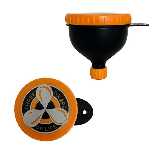 Embudo de estilo de vida activo, los mejores embudos de suplemento de proteínas para suplementos antes y después del entrenamiento, Fill N Go, se