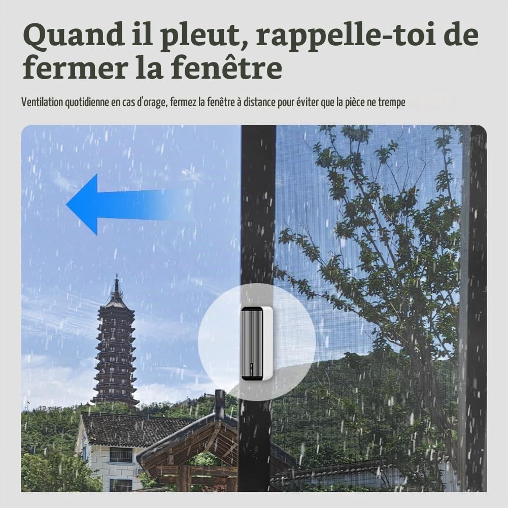 Capteur de Pluie Intelligente Tuya Zigbee 2-En-1 pour le Système de Détection de Détection des Inondations en Eau de Pluie