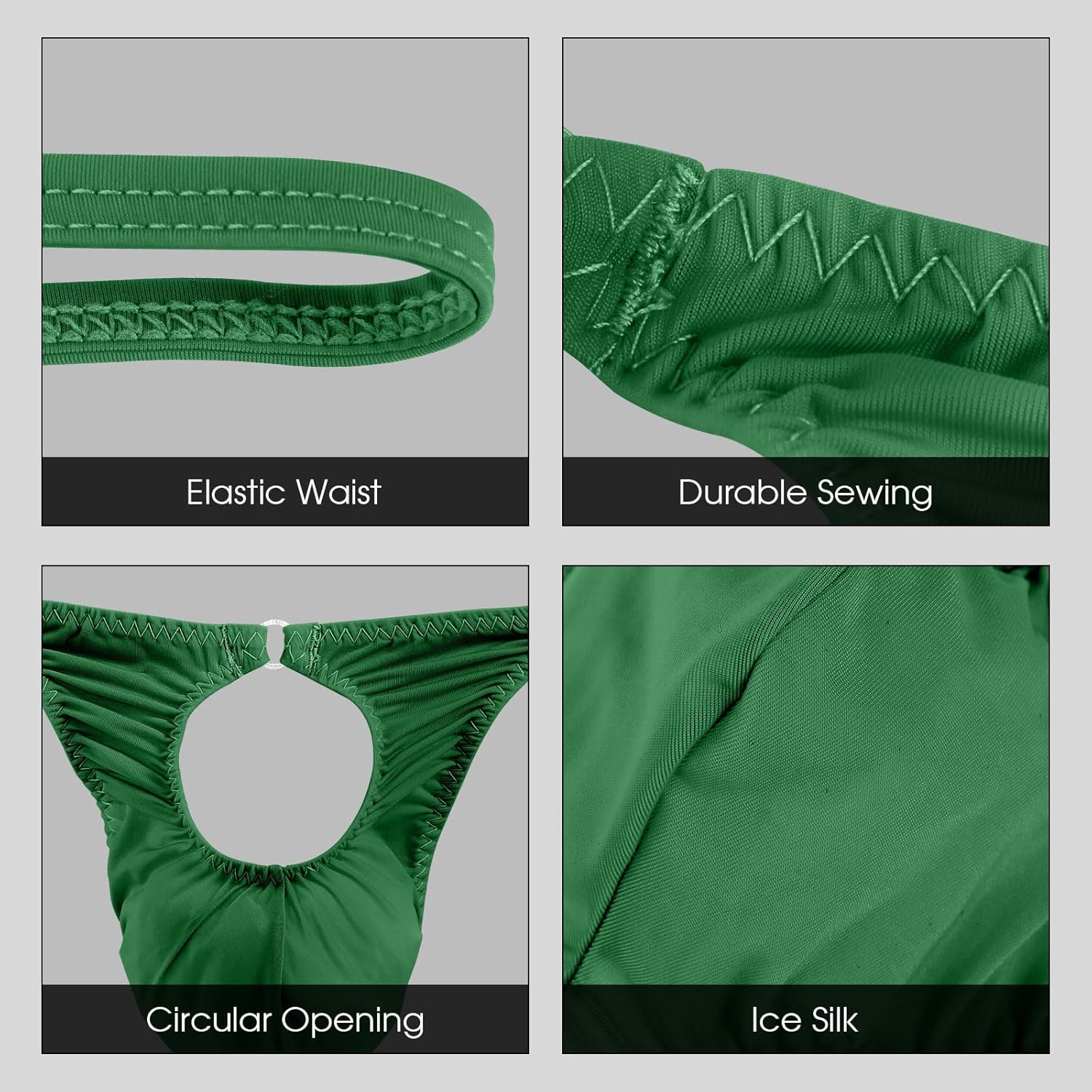 Men's Thong Underwear Men's sexy underwear Male thongs G String - Image 4