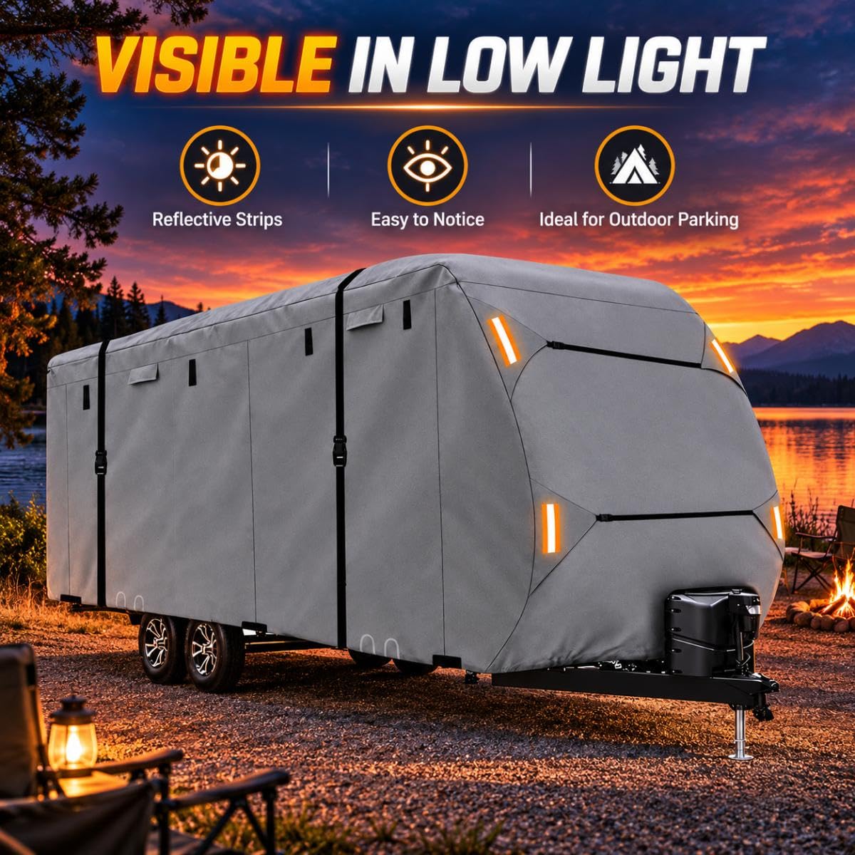 Bache Caravane pour Northwood Manufacturing Nash Camp 23CK