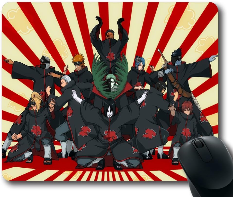 Mouse Pad Anime Naruto,Personalized Shippuden Akatsuki
