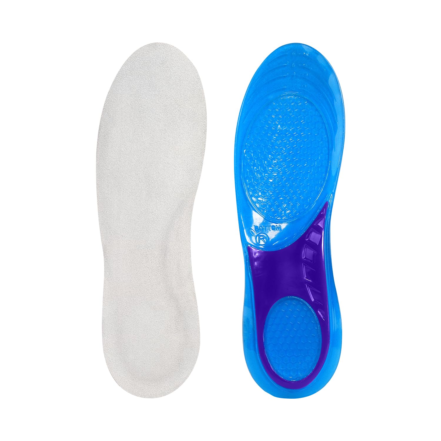 Sponsored Ad - Dr Foot Energizing Comfort with Massaging Gel Insoles | TPE Insoles For Softness And Breathability | Revitalize Your Feet with Comfort and Massage | For Men & Women - 1 Pair - (Small Size)