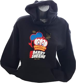 Sheene Motorcycle Racing Retro Logo Design unisex black hoodie pullover