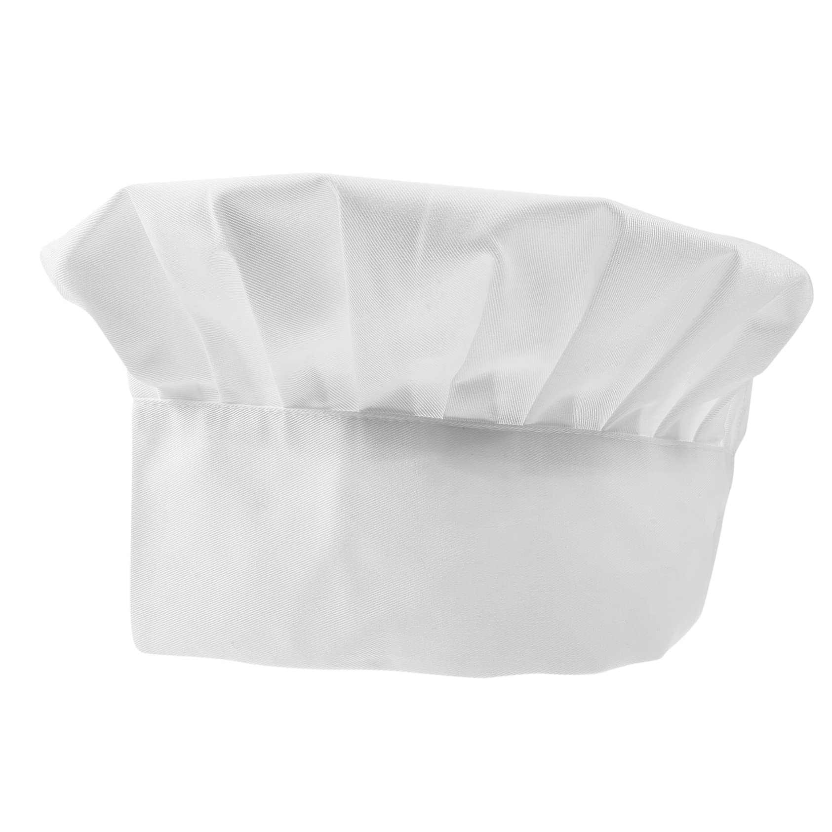 FRCOLOR Unisex Chef Hat Comfortable Kitchen Cooking Hat for Men and Women Classic Design for Home Restaurant Use Essential Kitchen Supply White