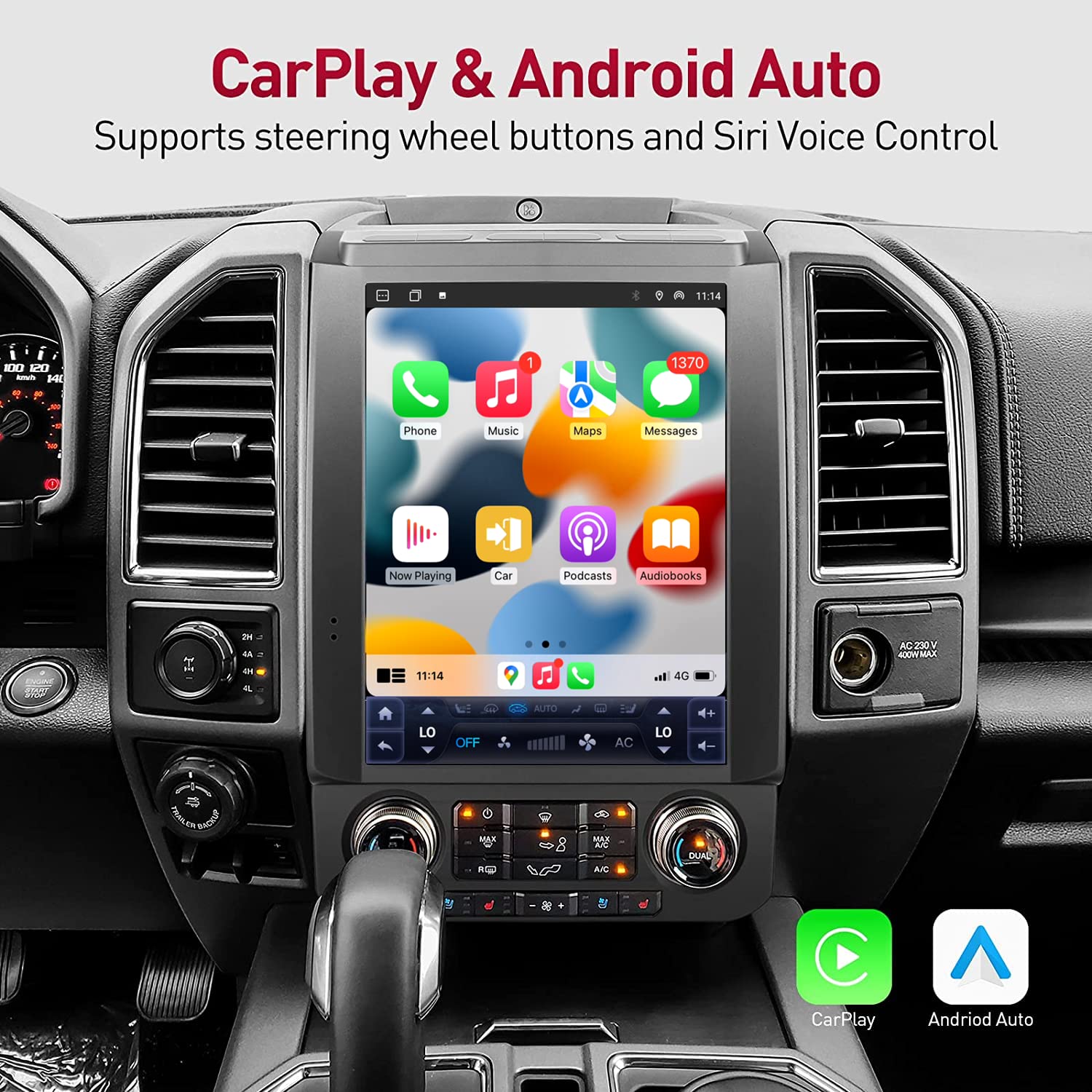 Novo Inteligente Sem Fio CarPlay Android Adaptador Automático AI Caixa Plug Play Dongle Para Andriod Carros Autom%c3%b3veis I.1357064559