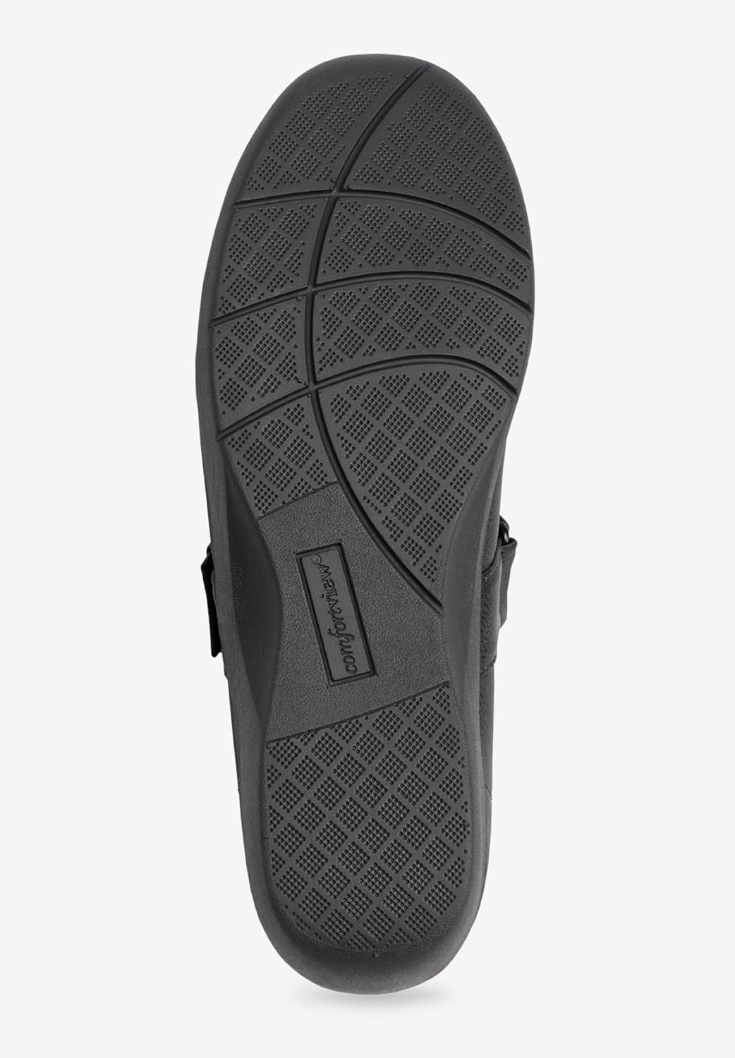 Comfortview Women's Wide Width The Carla Mary Jane Flat - Image 4