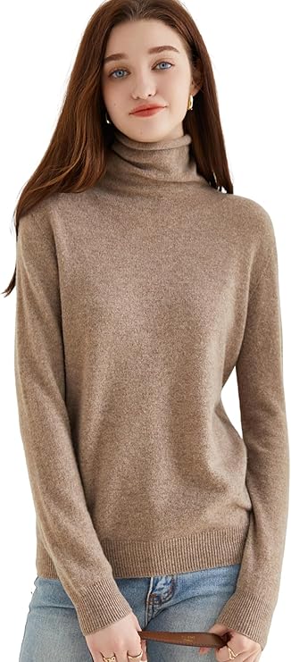 Chanyarn 100% Laine Mérinos Pulls Femmes Tricot Col Haut 2025