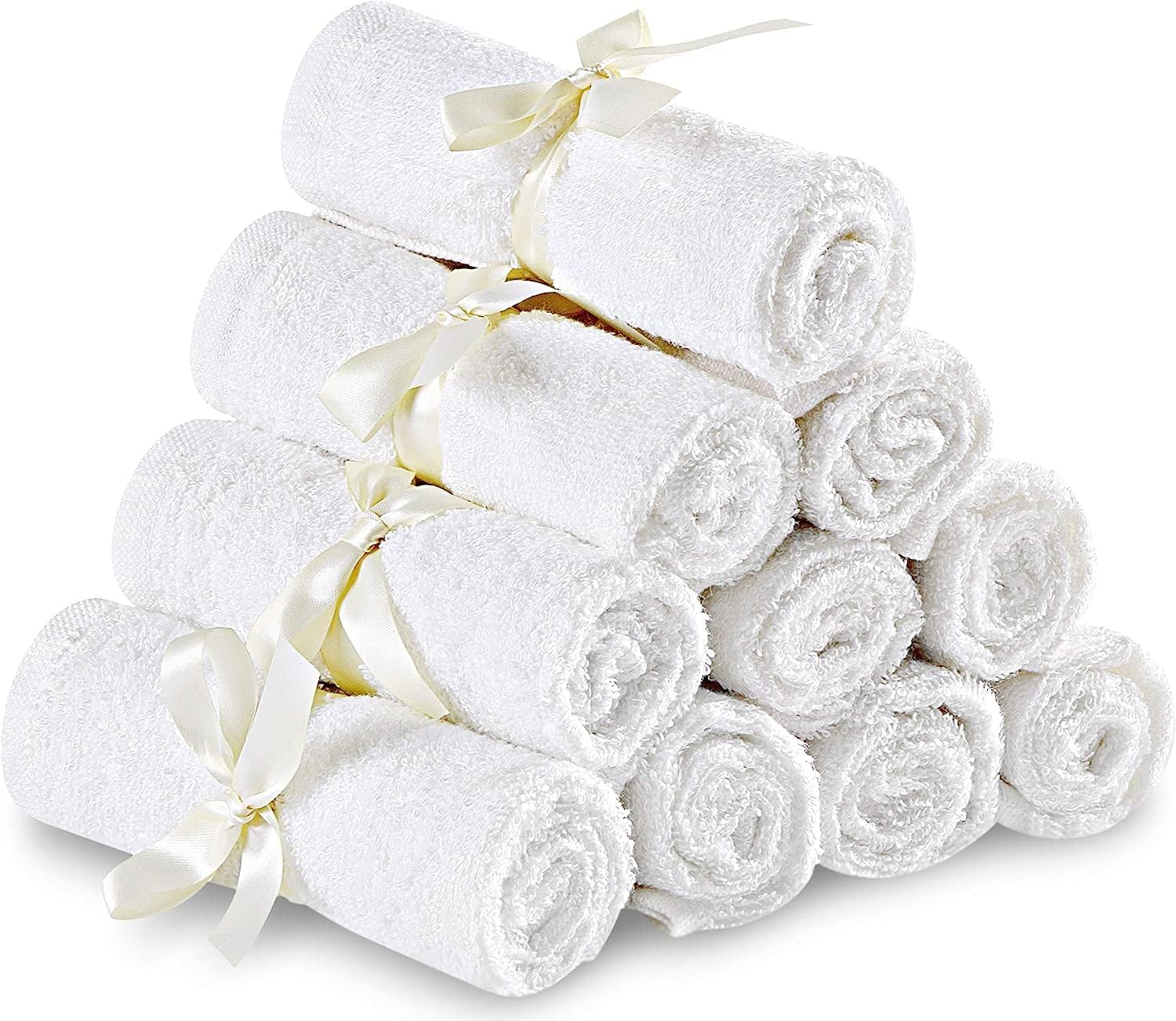 Utopia Towels - オーガニック 赤ちゃん ウォッシュクロス - (10 x 10 インチ) - 敏感肌に最適