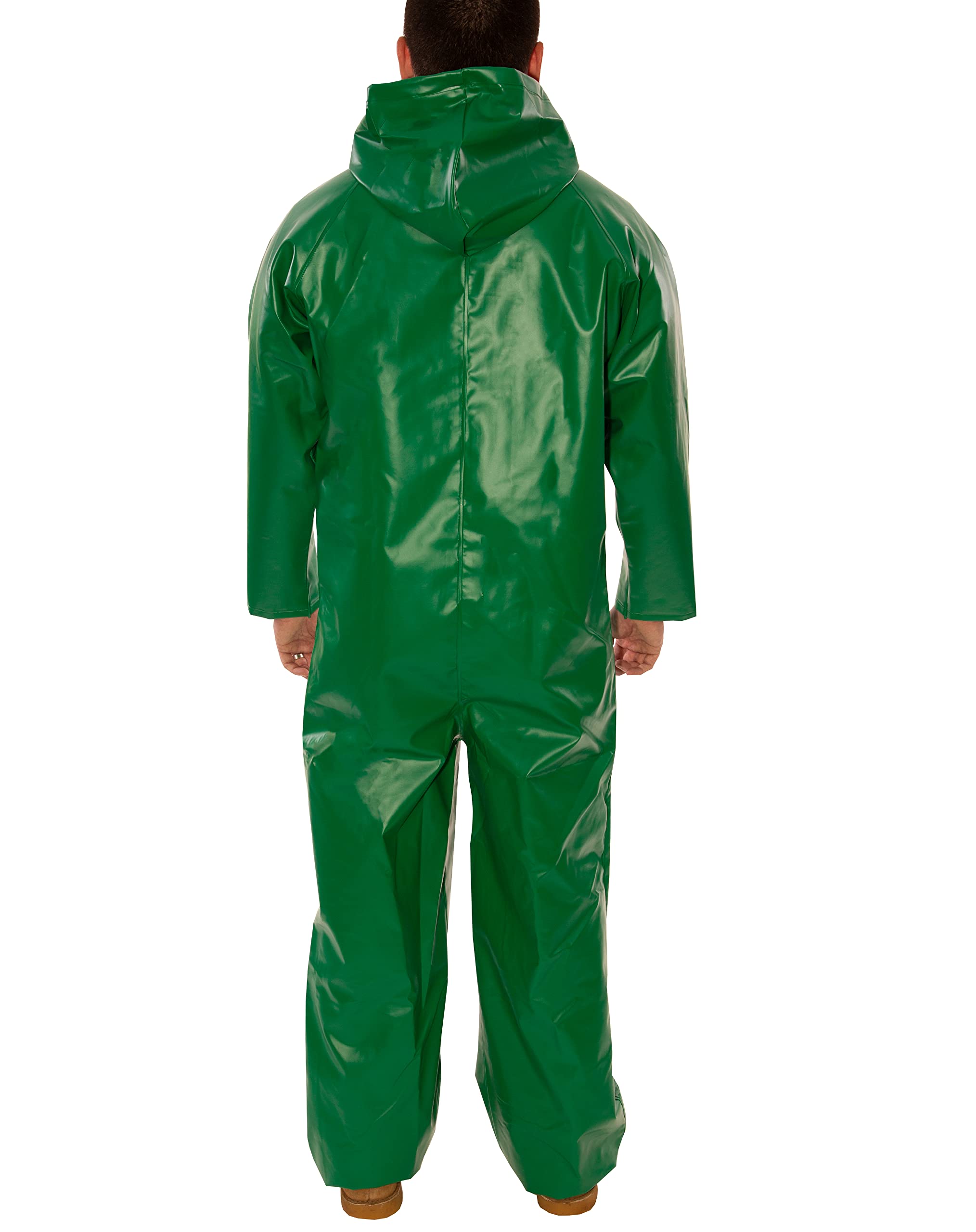 Tingley Gumowy kombinezon ochronny V41108 z kapturem, 3XL, zielony