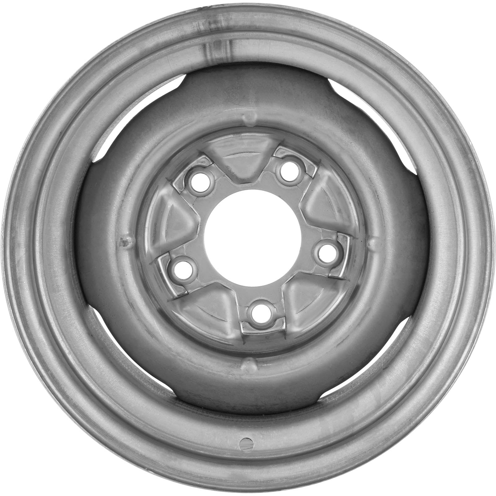 Amazon.com: Speedway Vintage 15x8 Chrome Steel Wheel, 5 on 5.5, 4