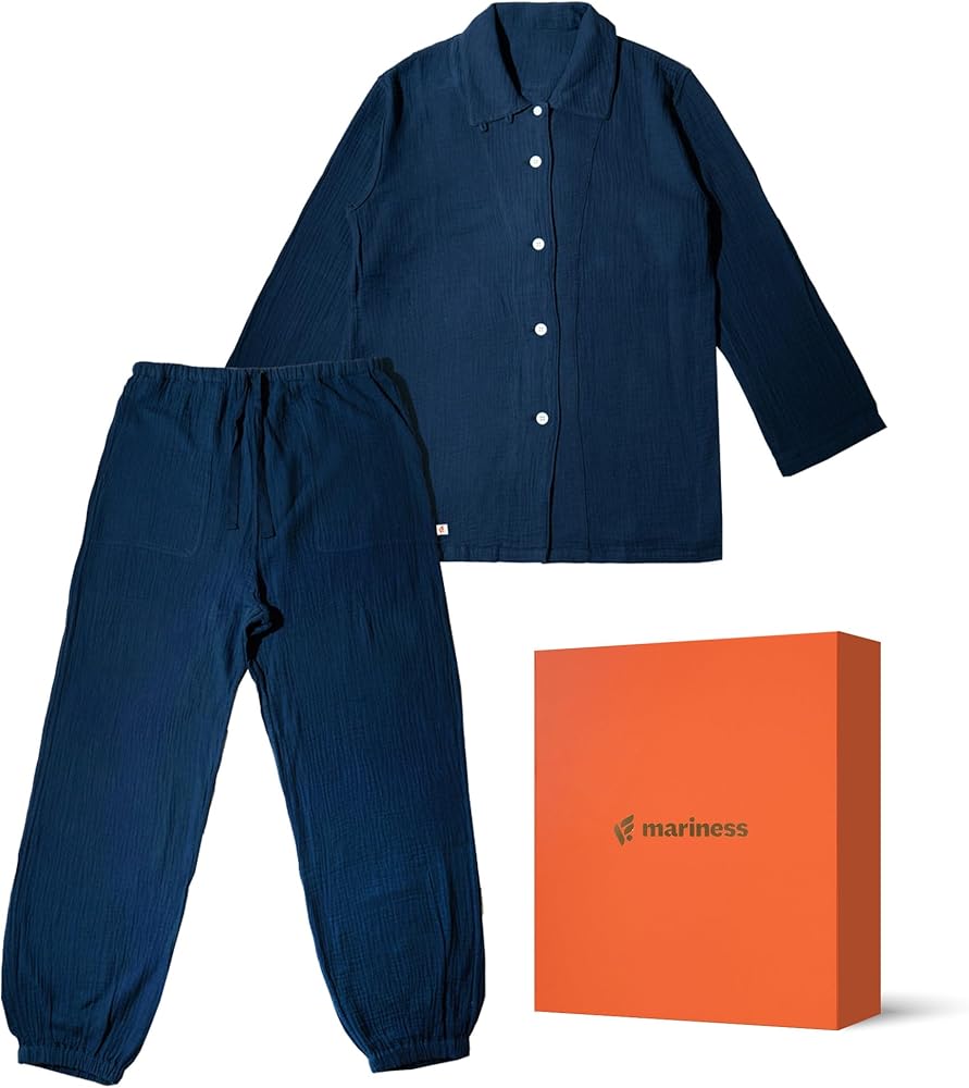 Amazon | [MARINESS] マリネス ネムリカパジャマ ネイビー S
