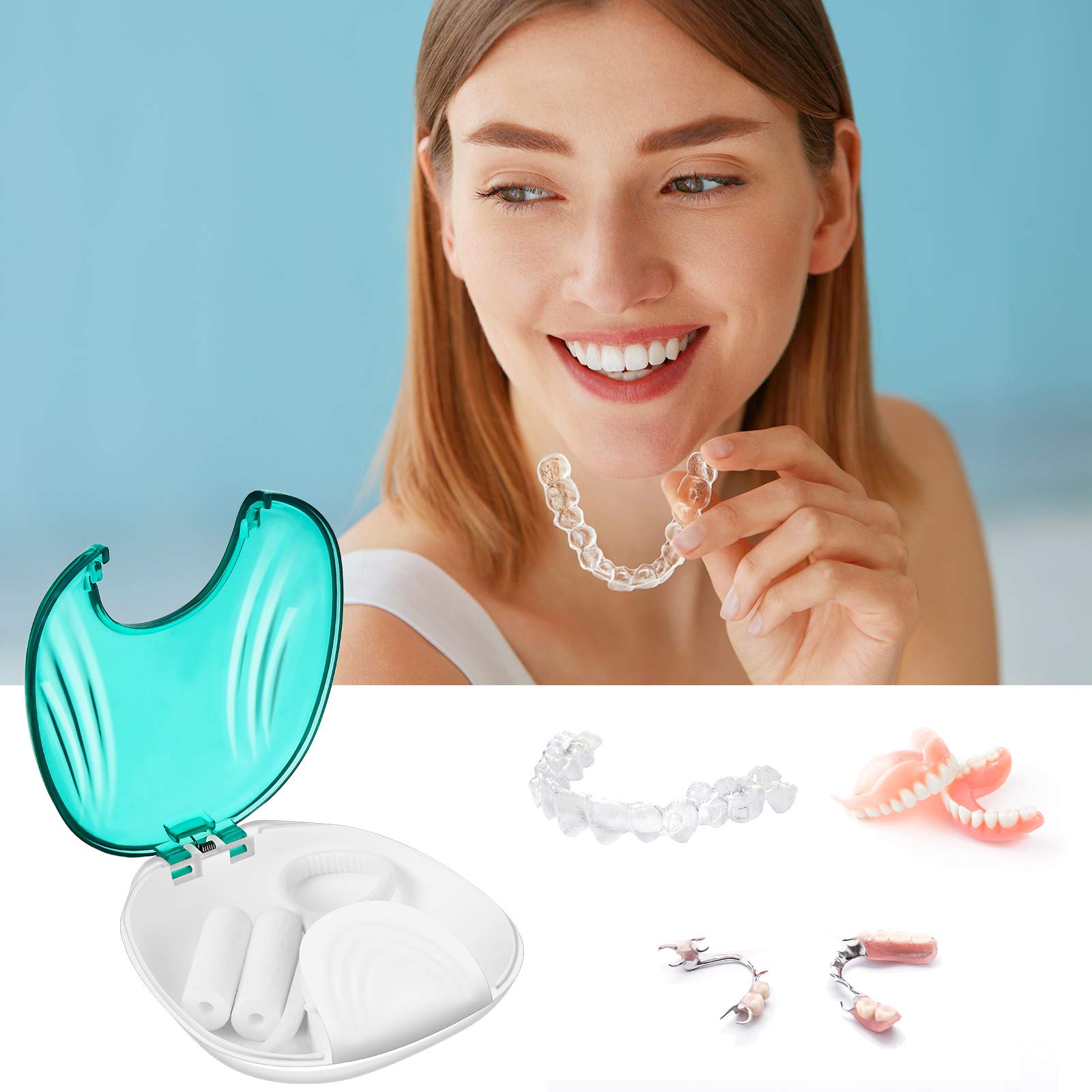 Buy Retainer Box Sets Retainer Case Partial Denture Box with Aligner