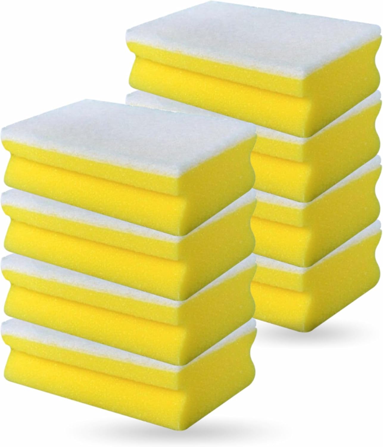 Sponges Washing Up Kitchen Scourers Non Scratch Scrubber Heavy Duty