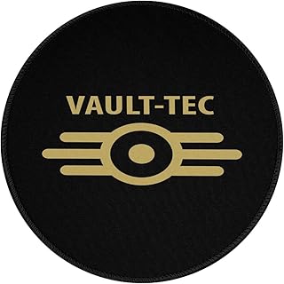 マウスパッド フォールアウト4 グッズ ゲーミングマウスパッド 個性的 おしゃれ 滑り止め 丸型 パソコンpc用