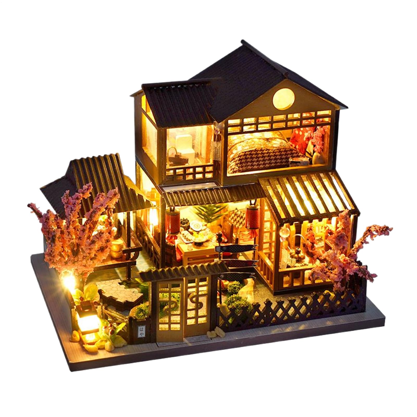 Puzzle 3D In Legno Artigianato 3D Realistico In Miniatura Con LED