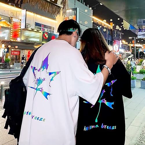 Miniatura 7 de Vinilo reflectante de transferencia de calor, rollos de vinilo reflectante arcoíris HTV de 12 pulgadas x 6 pies, vinilo para planchar para Cricut,