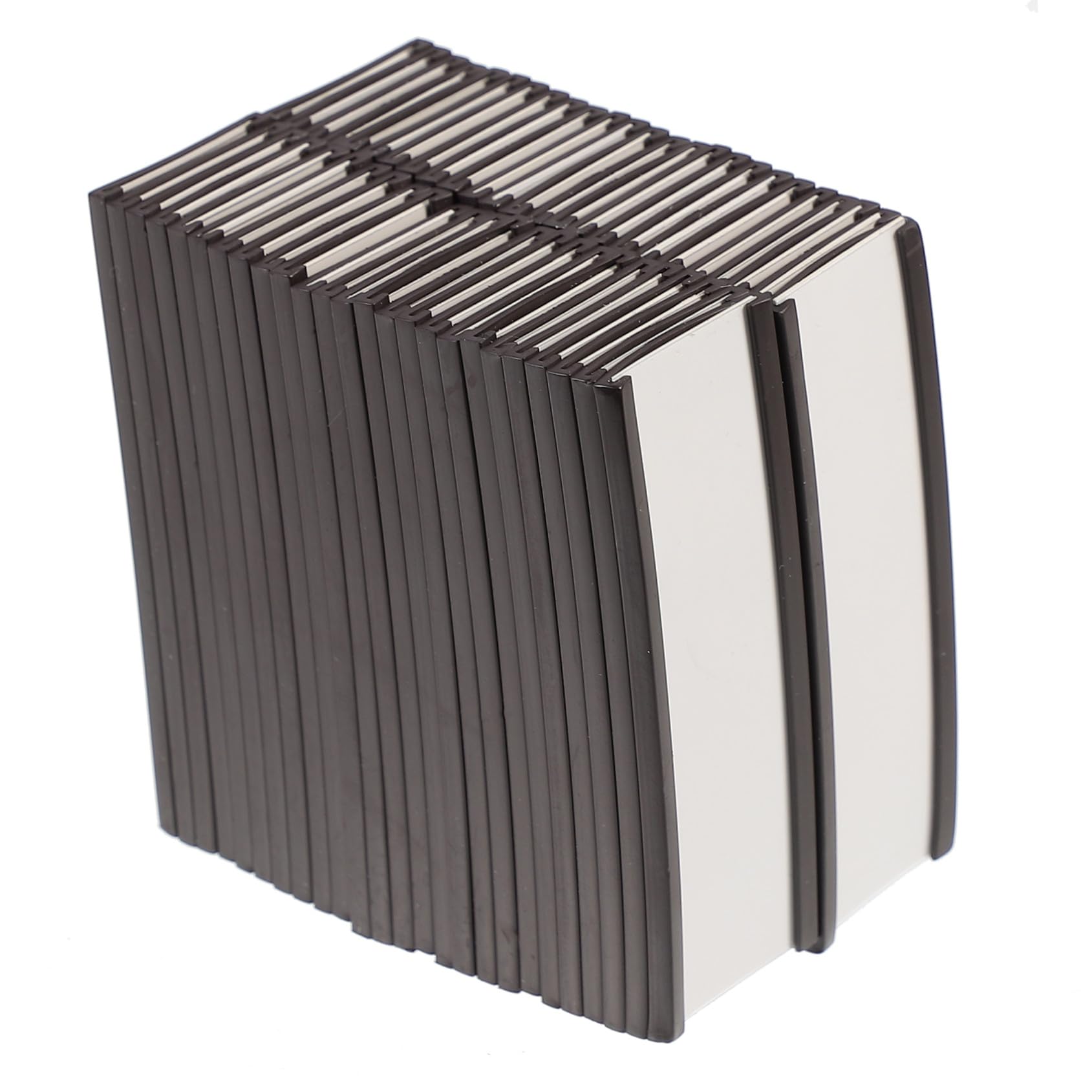 SOLUSTRE Porta Etichette Magnetico Clip da 76x25mm, Set da 50 Morsetti per Cartellini Prezzo Supermercato, Espositori Magnetici per Magazzino e Ufficio, Sostituzione Facile Carta, Uso