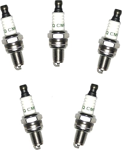 Bujía 5 piezas CMR6H para rojo Max BCZ2450S BCZ2450T BCZ2610S BCZ2650T BCZ2660TS BCZ3001S CHTZ2401 CHTZ2460 EBZ3000RH EBZ5100