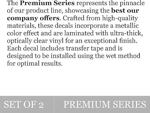 Miniatura 2 de Juego de calcomanías F150 de 4 x 4 – Calcomanías de repuesto para Ford para entusiastas de los camiones, paquete de calcomanías duraderas de 4 x 4