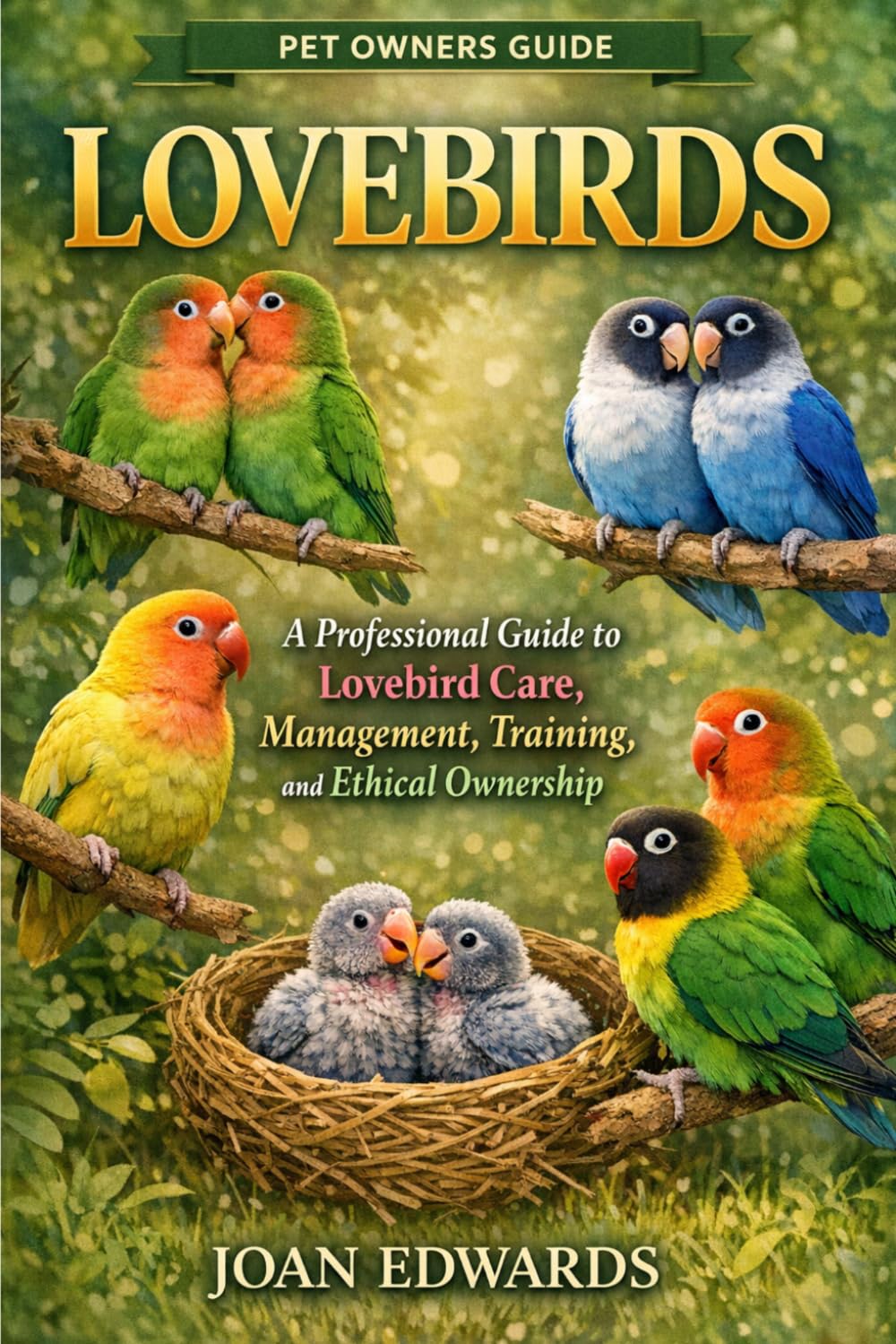 LOVEBIRDS: A Professional Guide to Lovebird Care, Management, Training, and Ethical Ownership.