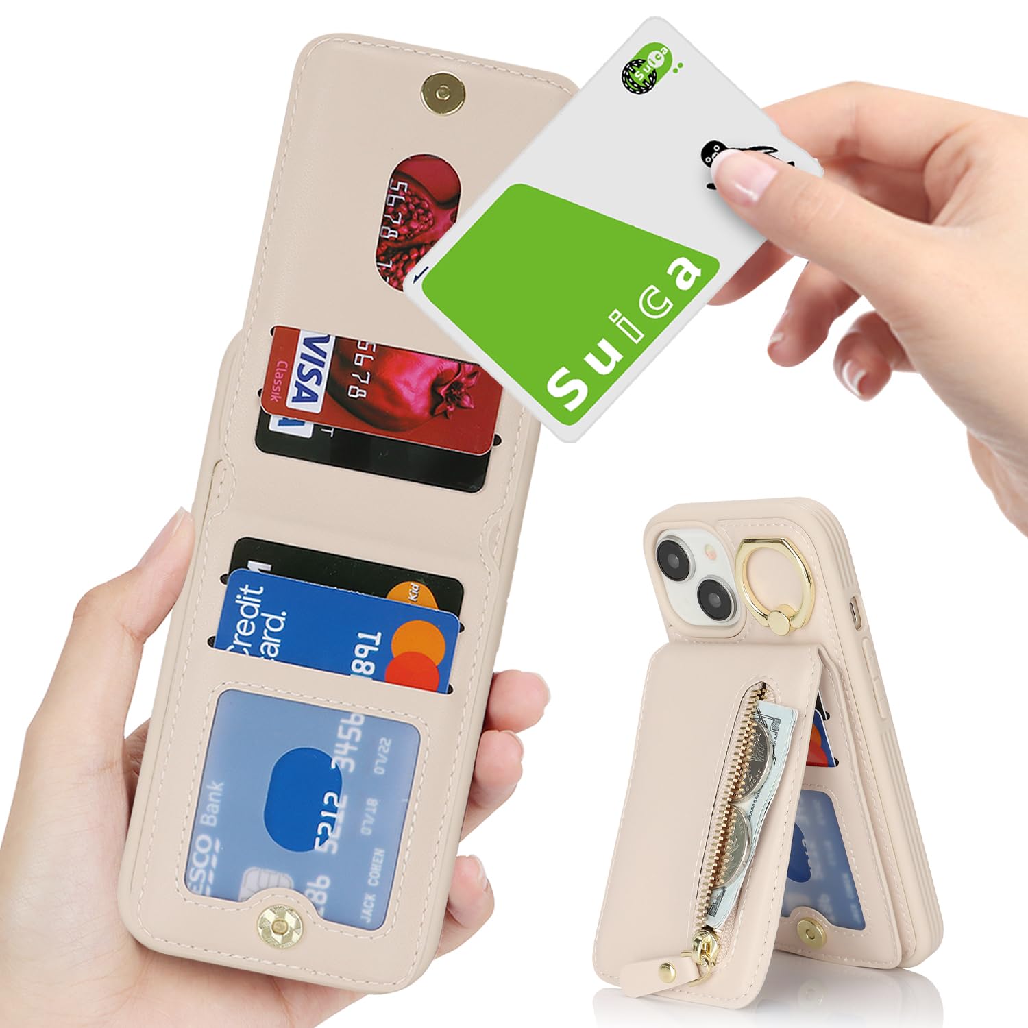 SailorTech Case for iPhone 14 Plus Phone Case with Card Holder - Image 4