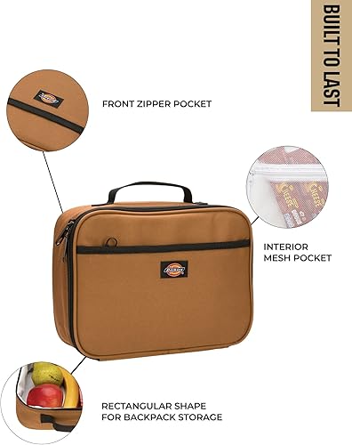 Miniatura 3 de Dickies Lonchera térmica reutilizable para niños, para la escuela, para niños y niñas de 8 años en adelante (pato marrón)
