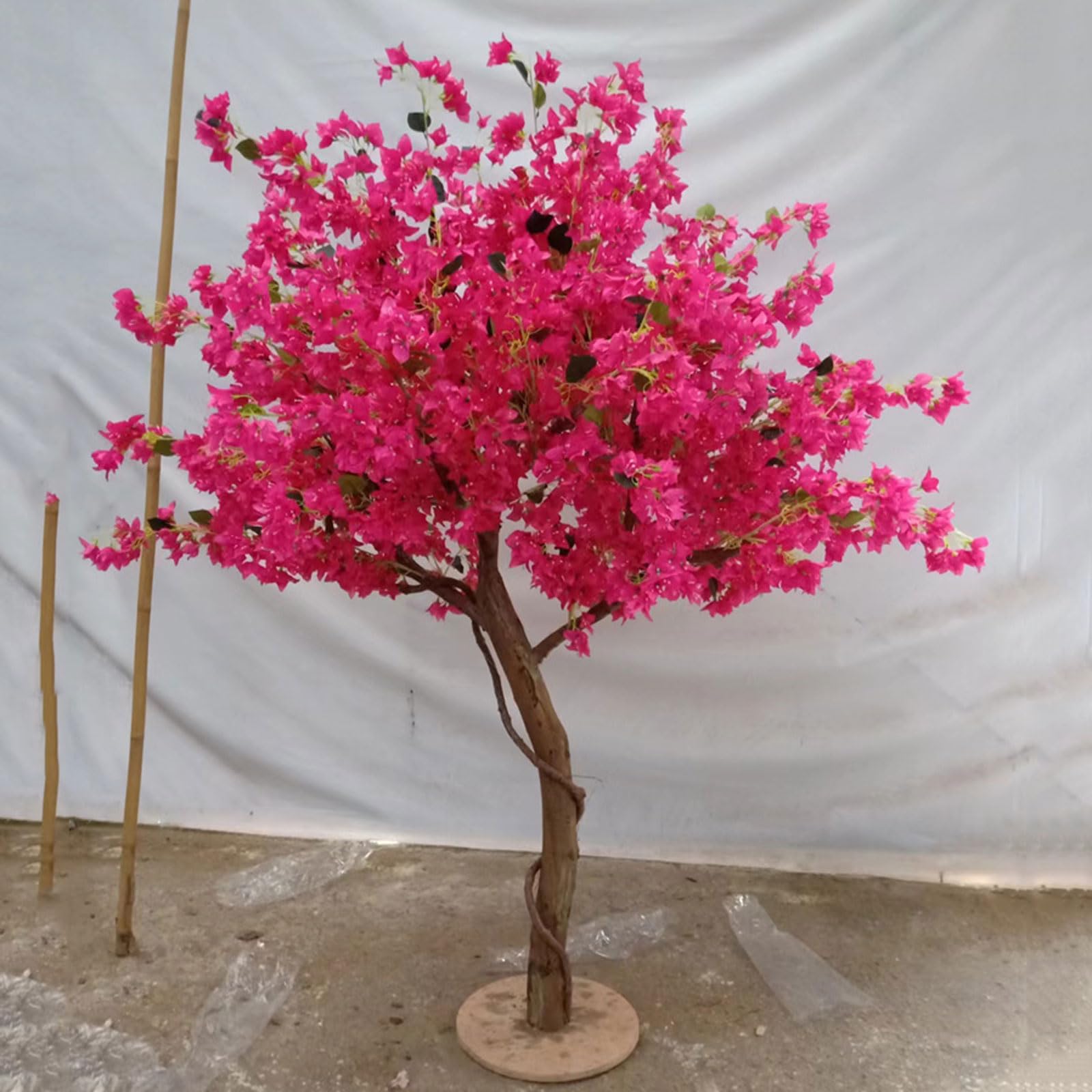 Simulazione Albero Artificiale Artificiale Bougainvillea Albero per Paesaggio Esterno Interno e Decorazione(3x2m/9.8x6.6ft)