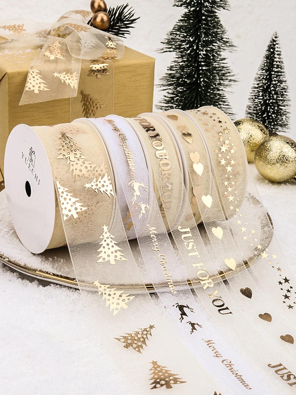 Ribbons For Gift Wrapping Ribbon For Fabric Satin Ribbons Wstążka Prezent Urodzinowy Prezent Pudełko Opakowania Z Ciasto Łuk Przędza Śnieg Z Dekoracji Nadgarstka Diy Materialny Wstążka-Tylko Dla Ciebi