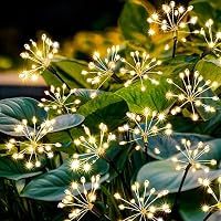 Redefun Luci Solari da Giardino, 2 pezzi 160LED Luci Solari