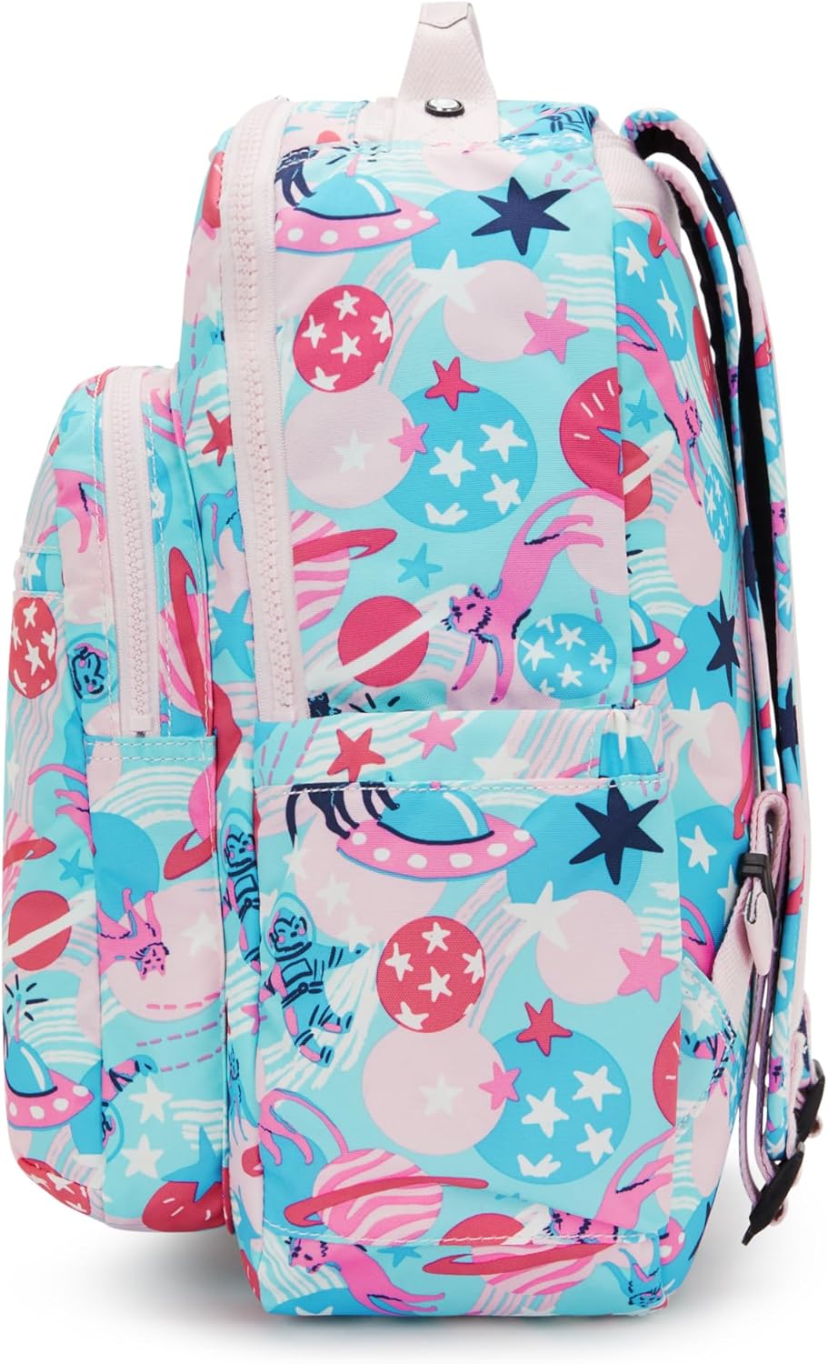 Kipling Women's Seoul Bts Prt 15" Laptop Backpack, Durable, Roomy with Padded Shoulder Straps, Built-In Protective Sleeve - Image 6