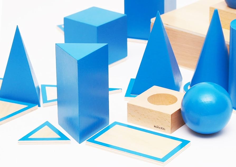 モンテッソーリ　幾何タンス　モンテキッズ 幾何たんすセット - モンテッソーリ教具専門店 Montehippo
