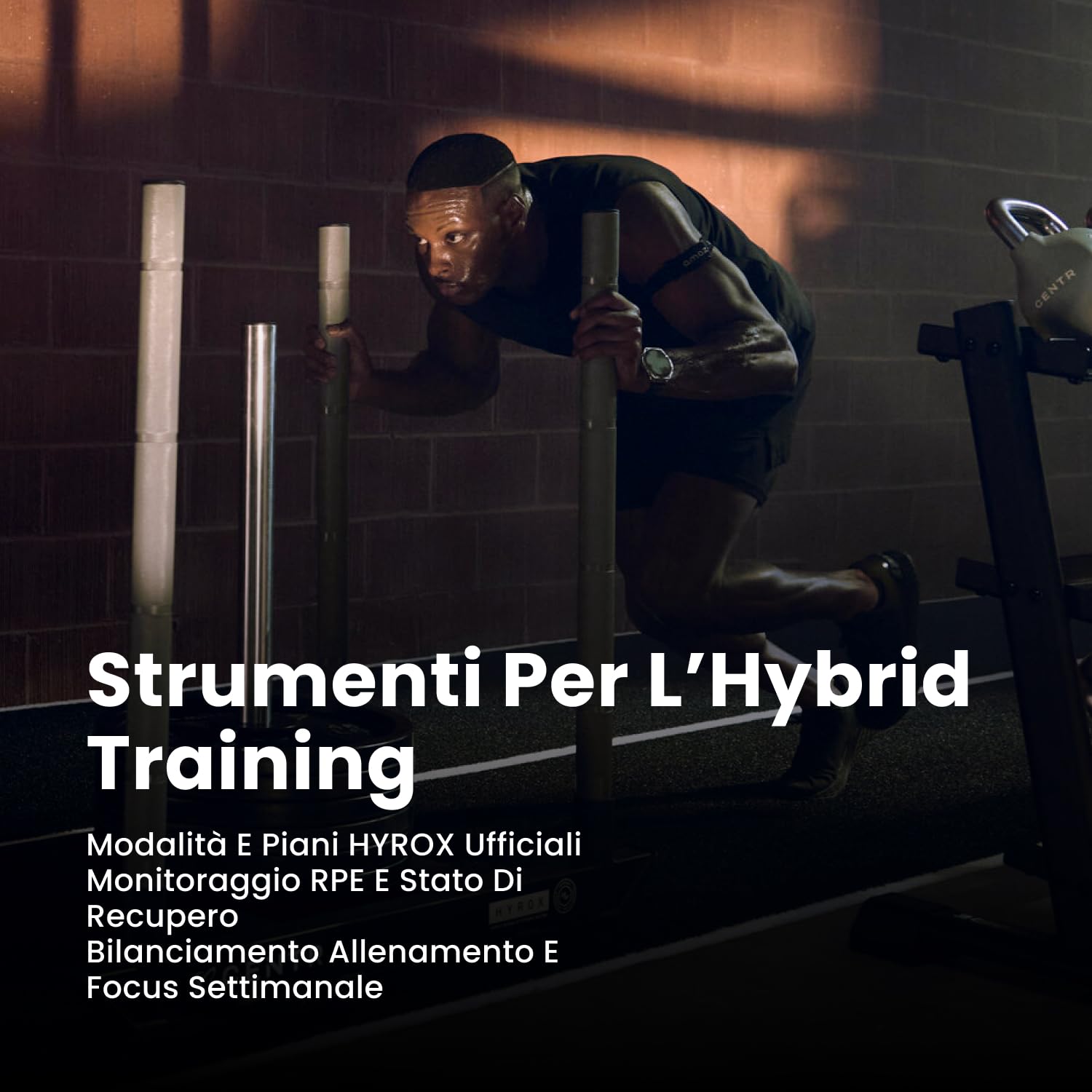 Amazfit Balance 3 Smartwatch GPS 48mm, AMOLED da 1,5" con Vetro Zaffiro, Cassa in Acciaio Inox, NFC, Autonomia fino a 21GG, Torcia, 64GB, Mappe Offline, 10 ATM, 180+ Sport e Fitness Tracker HYROX