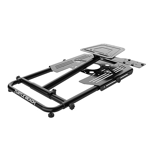 Vista 8 de Turtle Beach VelocityOne Universal Stand for Flight Simulation & Racing Simulation Accessories with adjustable height design, metal construction