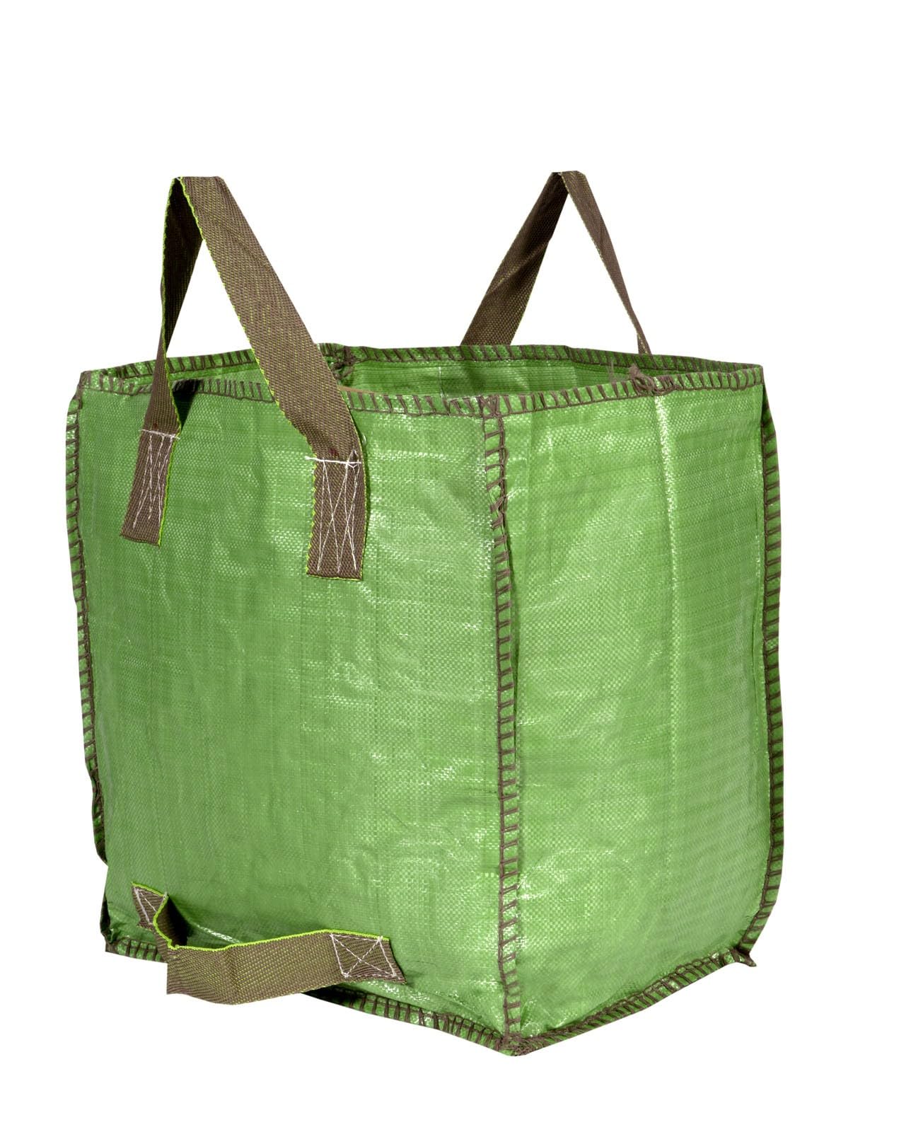 Mini Gartenabfallsack | 75L | 50x30x50cm | Grüner Laubsack | 5 Stück