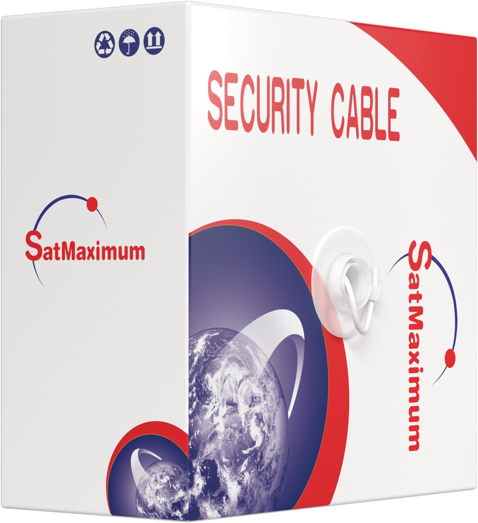 Cables Direct Online 500ft Stranded 18/2 Alarm CCA Cable for Low Voltage LED, Burglar System, Fire Detector, Security Station, Door Bell, 18AWG 2 Conductors Wire