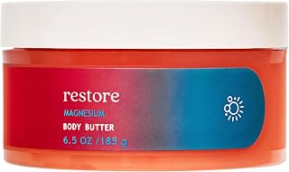 Bath and Body Restore with Magnesium Body Butter 6.5 Oz