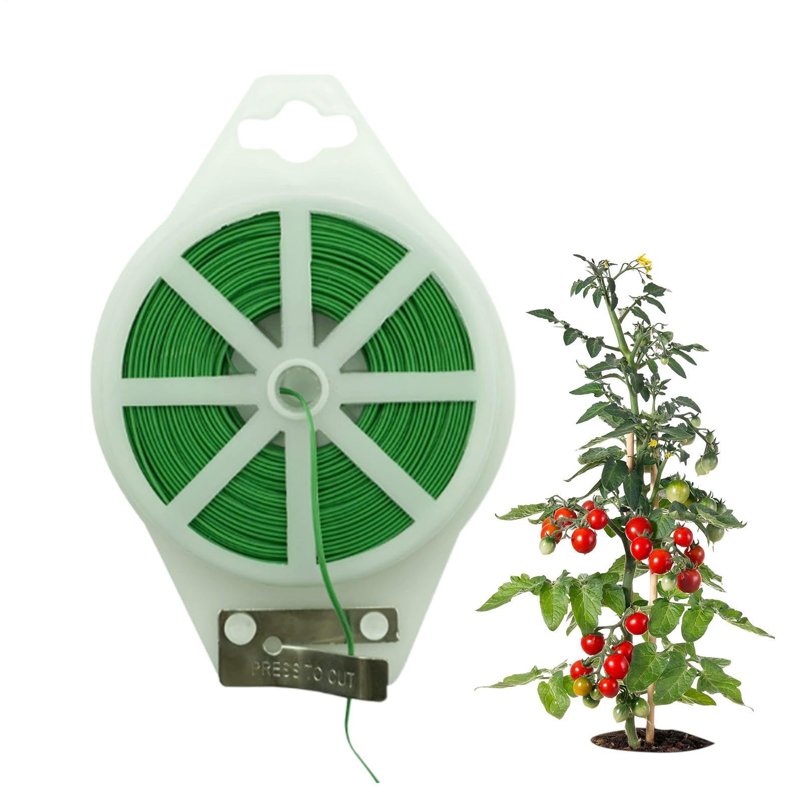 Brida suave para plantas de interior y tomates de huerto urbano cable de guía