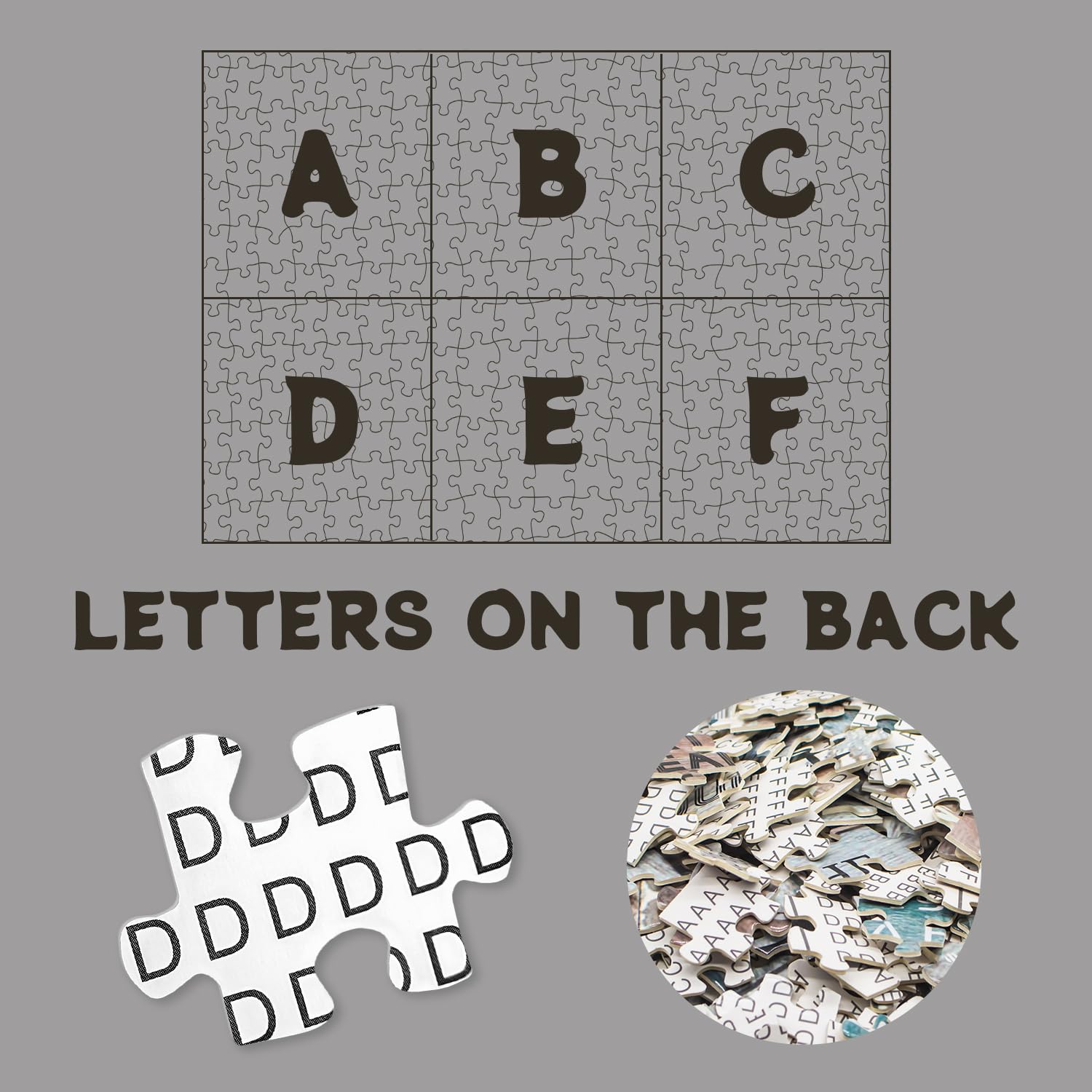 Impossible Flower Wolf Puzzles for Adults 1000 Pieces, Hard Difficult Animals White Jigsaw Puzzles, Floral Winter Wolves Art Puzzles - Image 7