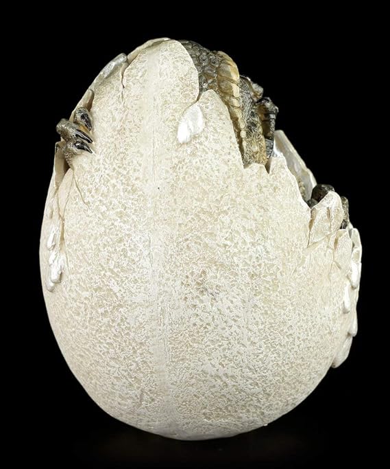Figuren Shop GmbH Dinosaur Egg Hatching Decorative Figure Dinosaur Dragon