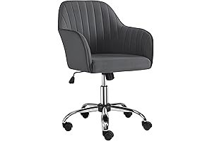 Yaheetech Modern Decorative Desk Chair