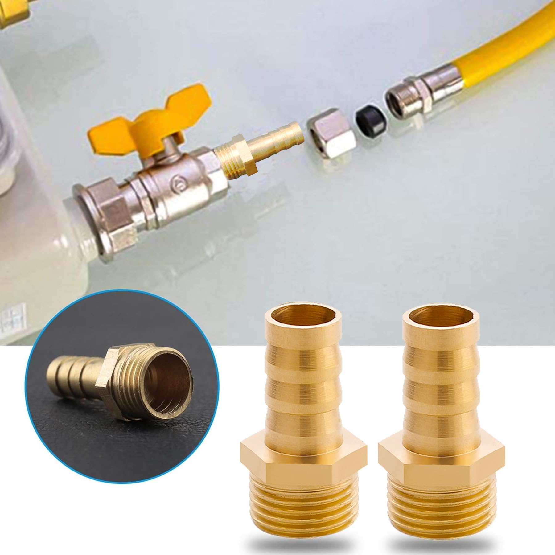 GEKA Mega Snelkoppeling messing 19 mm slangtule NA 40 type draaibaar - De Boer GEKA Mega Snelkoppeling messing 19 mm slangtule NA 40 type draaibaar - De Boer