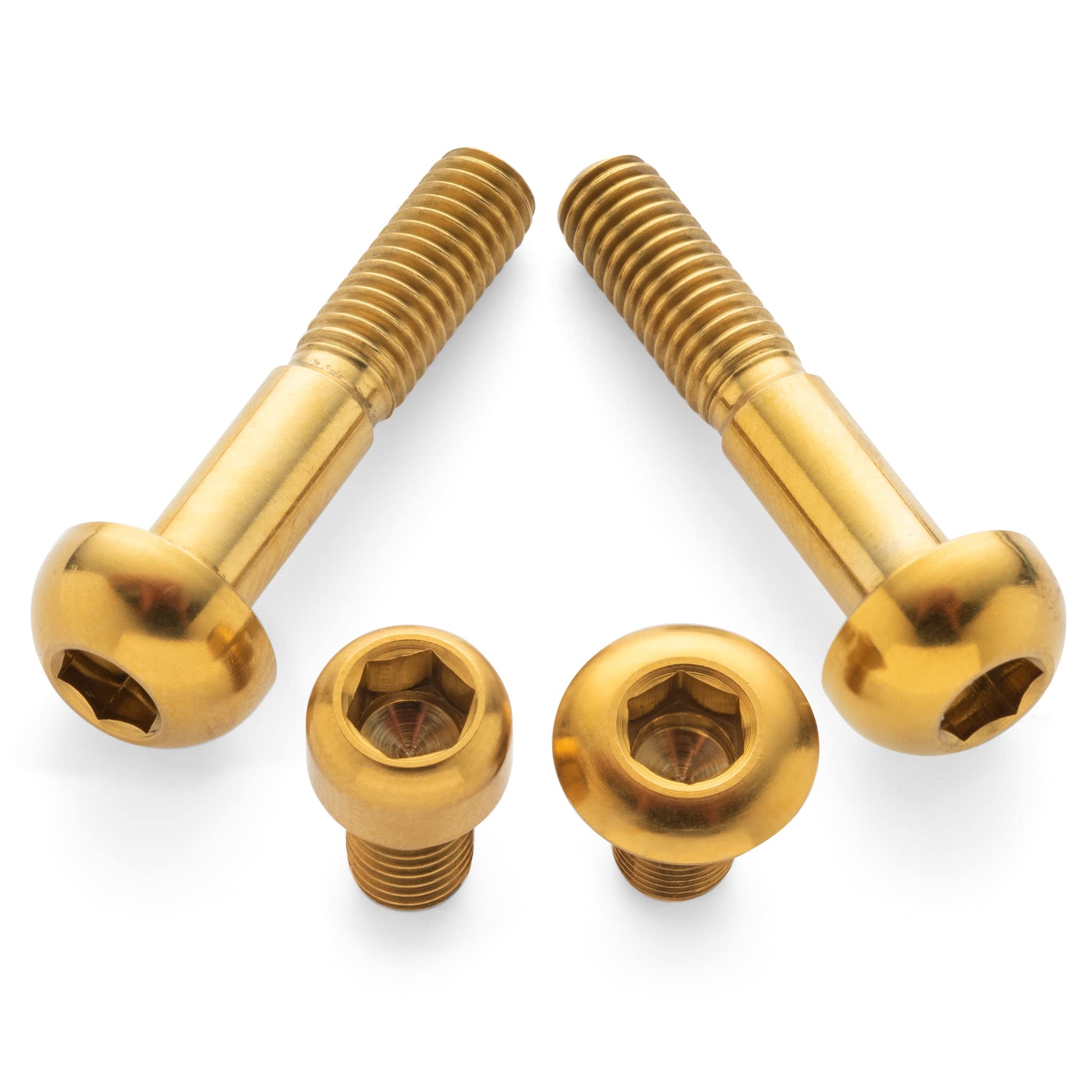 Titanium Brake Lever Oil Port Screws – TC4 Alloy Fixing Bolts For Integrated/Split Hydraulic Brake Cylinders