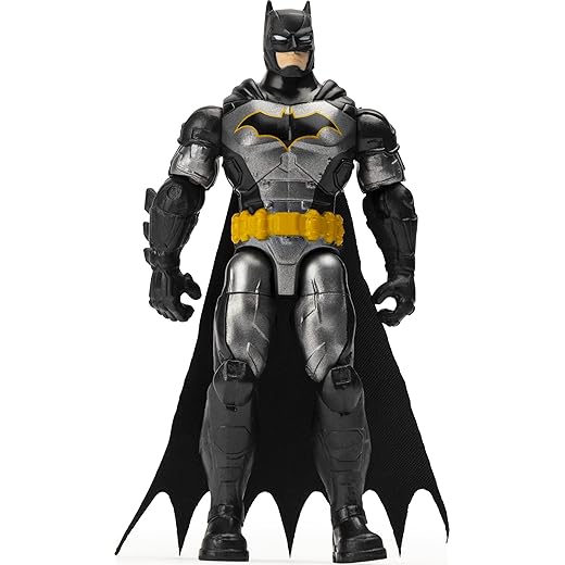 DC Comics Batman, 10,5 cm Rebirth Tactical Batman Action Figure con 3 accessori misteriosi, Mission 2
