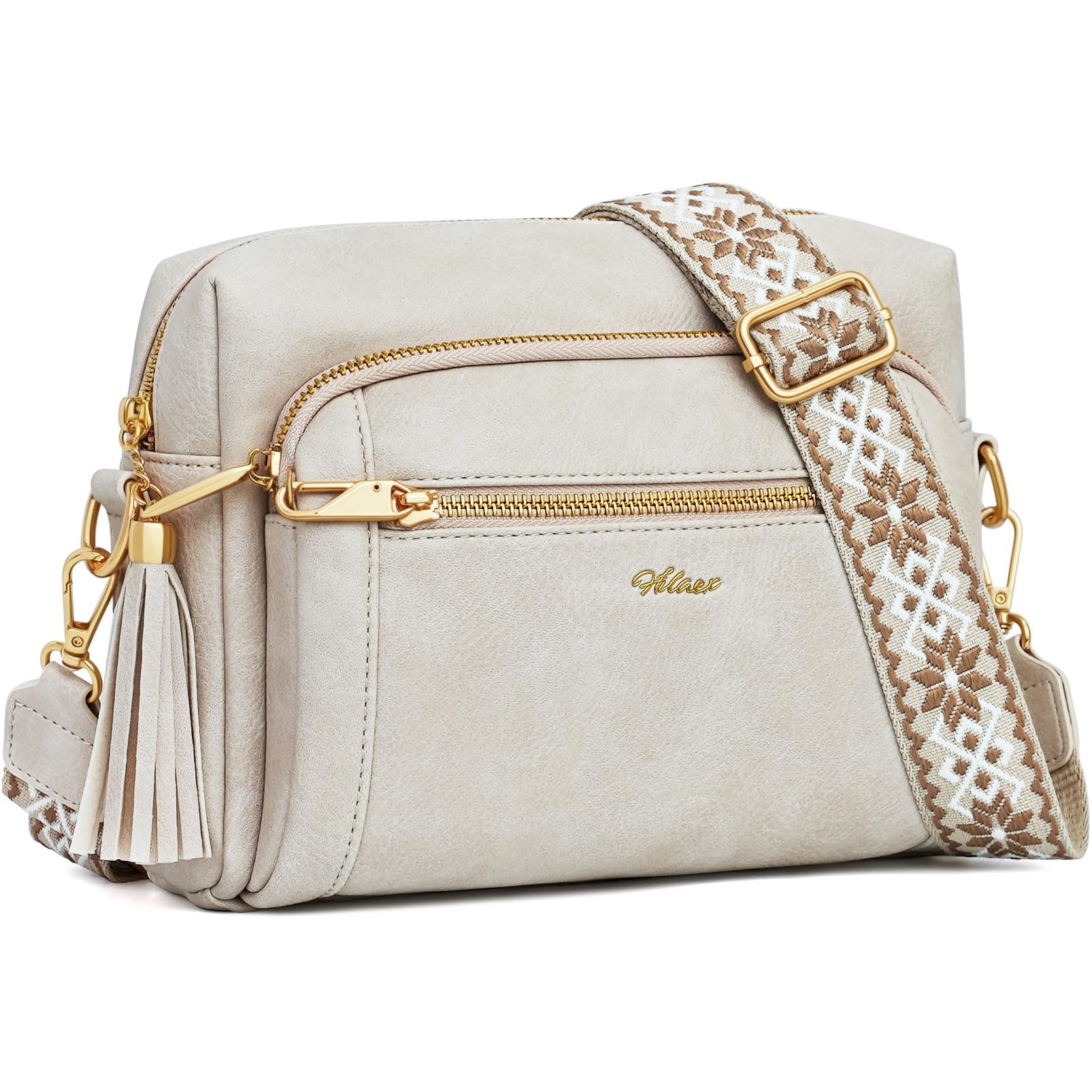 Vegan Leather Crossbody Bags for Women Anti theft Purses and Handbag