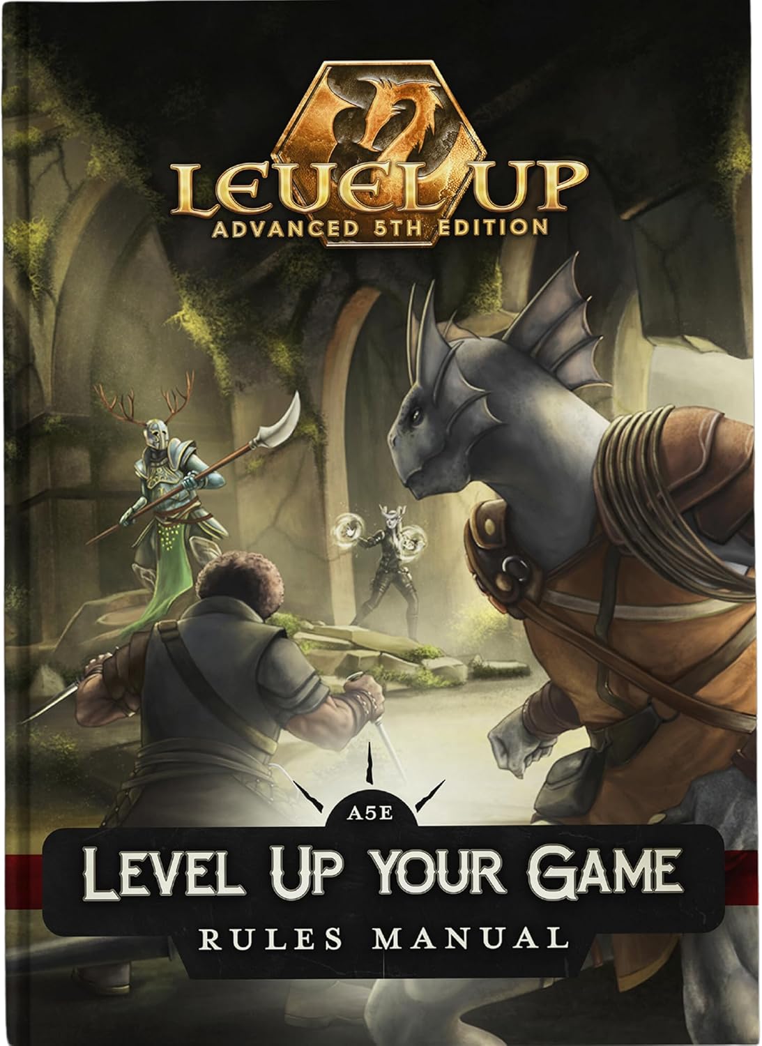 Modiphius Entertainment: Level Up (Advanced 5th Edition): Starter Box - Tabletop Role Playing Game, All-in-One Kit Includes RPG Book, M aps & Tokens